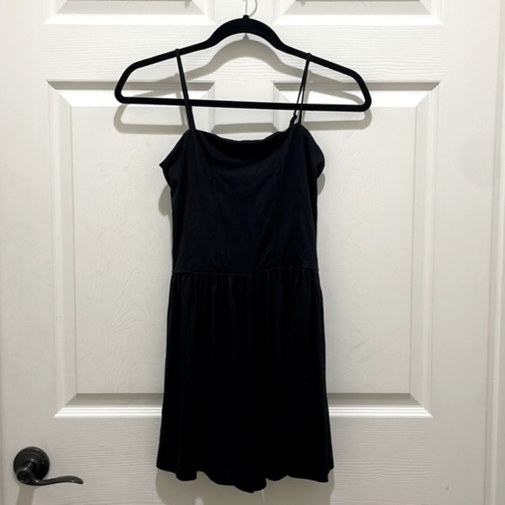 NWT- H&M Black Spaghetti Strap Romper